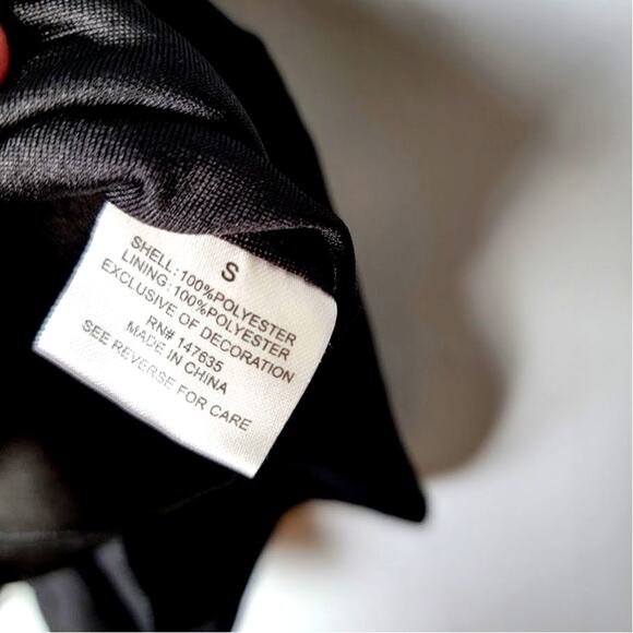 Altar’d State Black Embroidered Dress S Whimsygoth Witchy Boho Festival Cottage - Picture 8 of 10